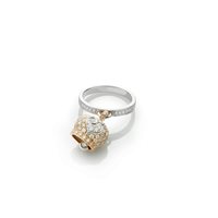 Anello Chantecler Donna Campanelle in Oro Diamante 37717 - 37717-13